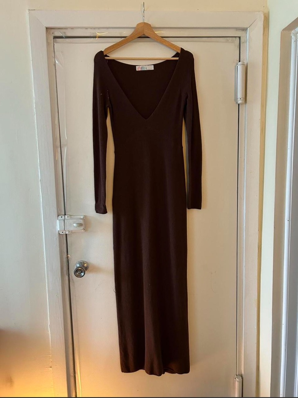 Free People Brown Maxi Dress